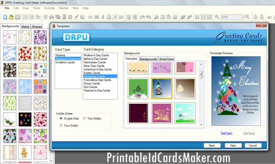 Windows 7 Printable Greeting Cards Maker 8.3.0.1 full