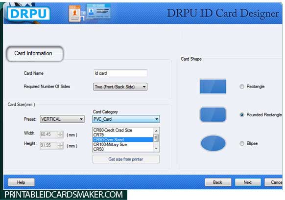 Windows 7 ID Cards Maker 8.2.0.1 full