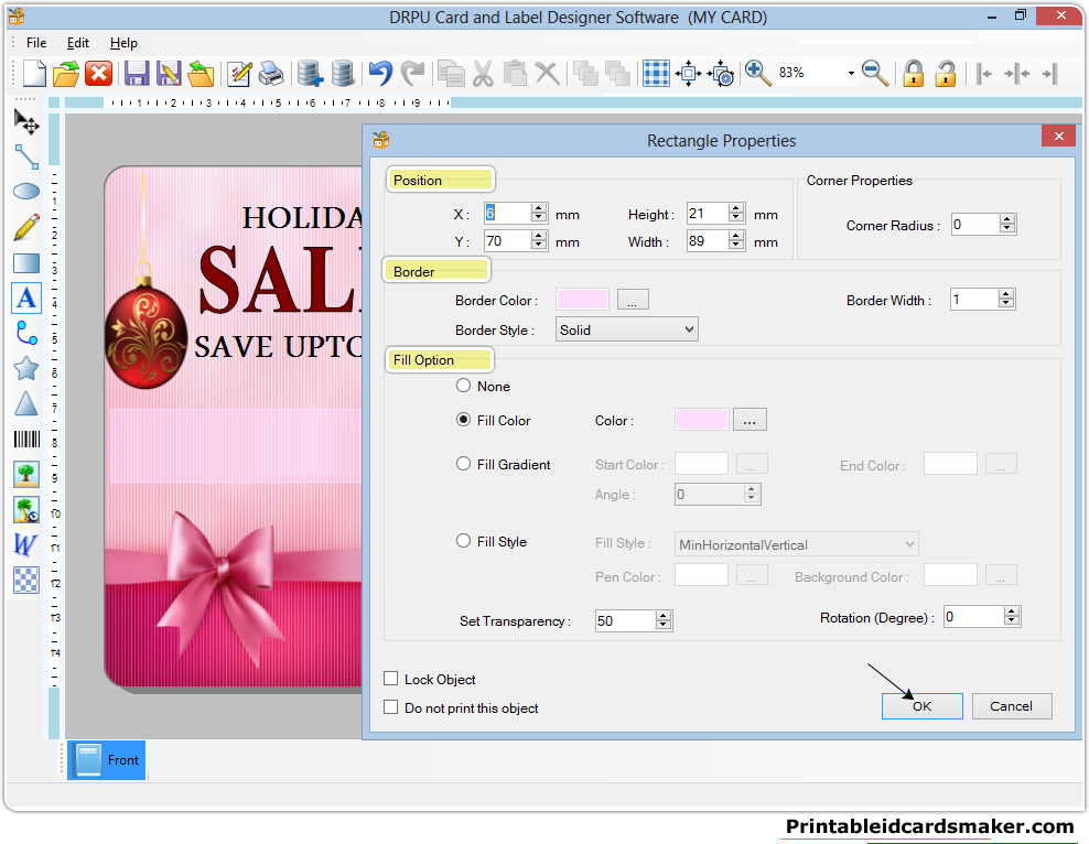 Card and Label Maker Software