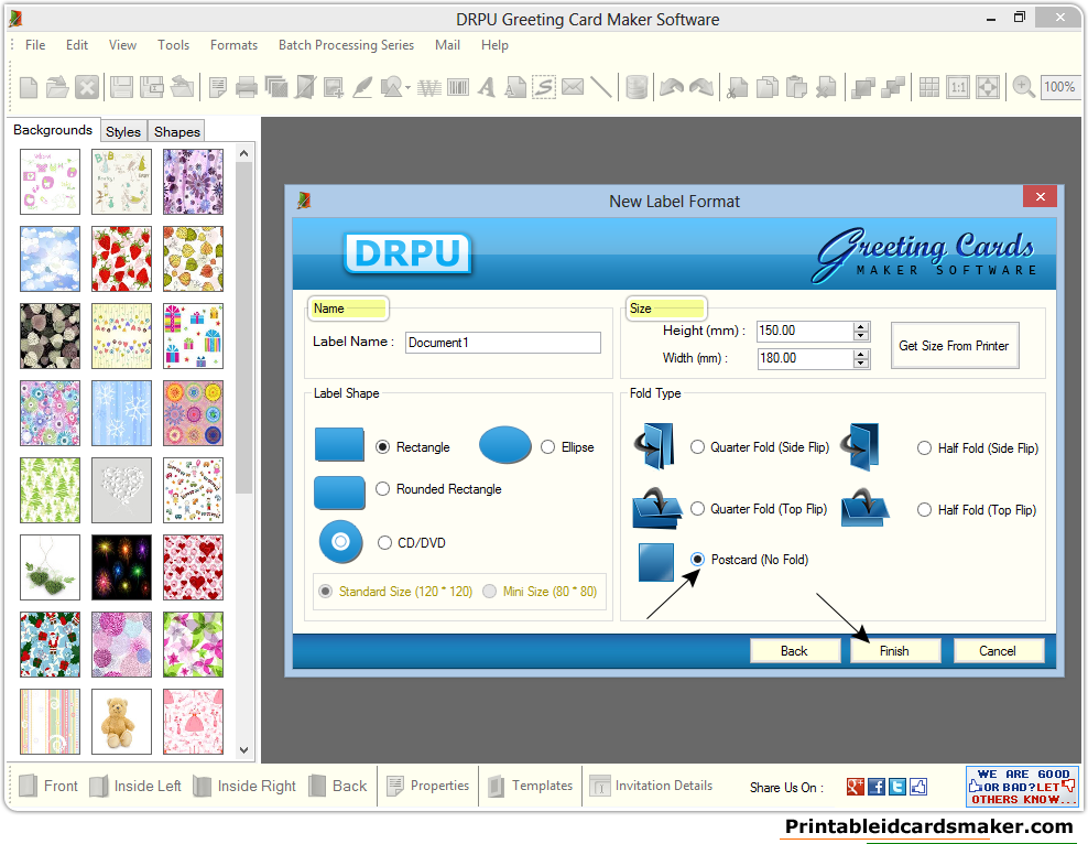 Greeting Cards Maker Software