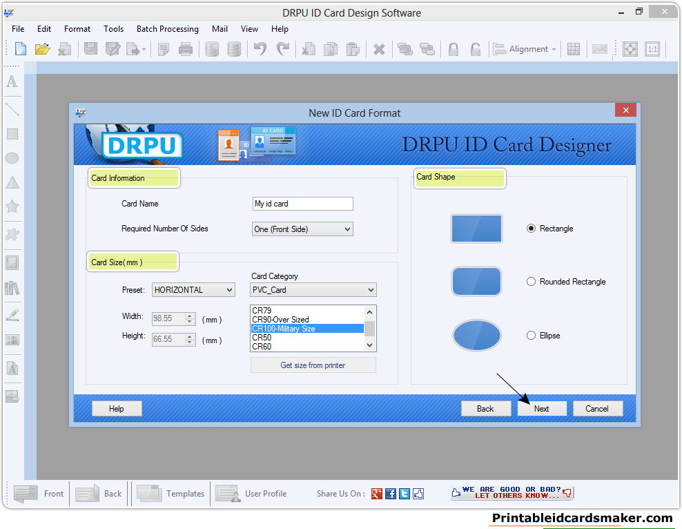 ID Cards Maker Software