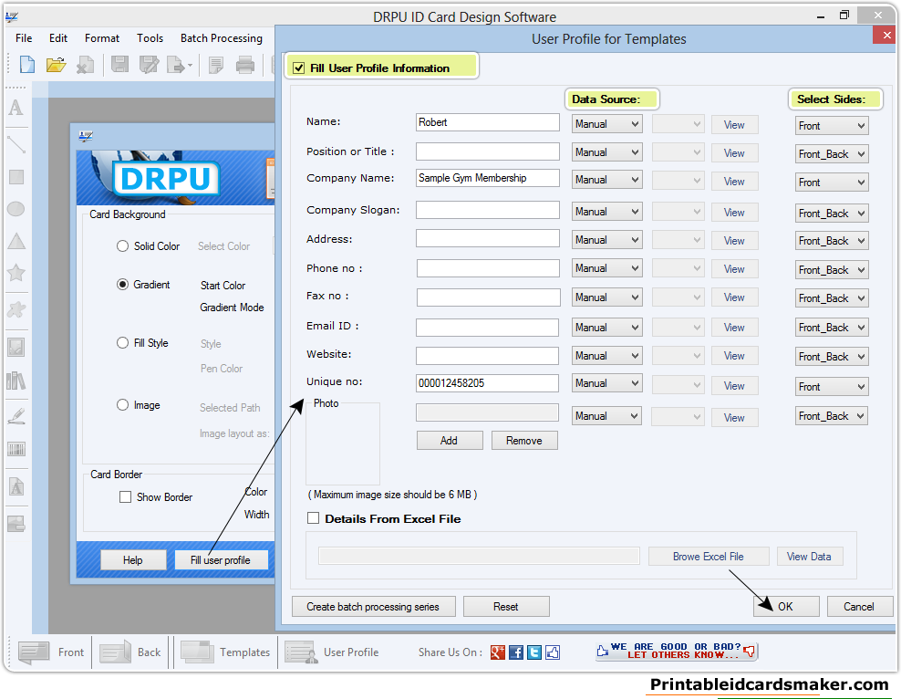 ID Cards Maker Software