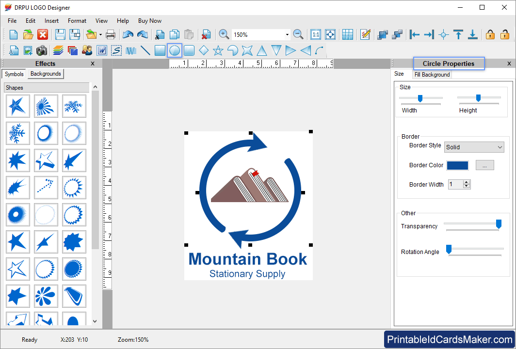Logo Maker Software Screenshot