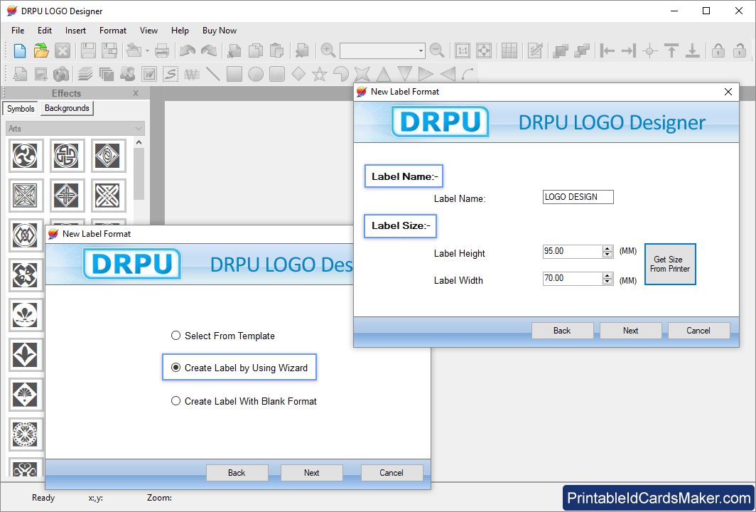 Logo Maker New Label Format