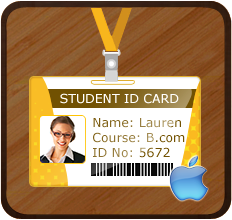 students id cards maker for mac design multiple student id cards on mac