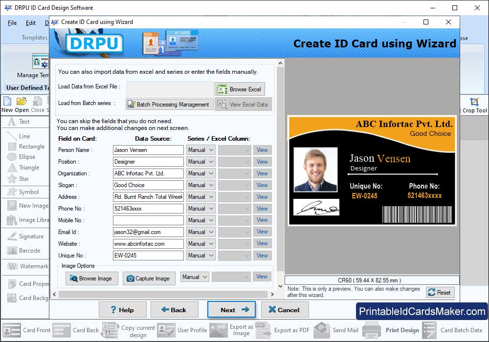 ID Cards Maker Software